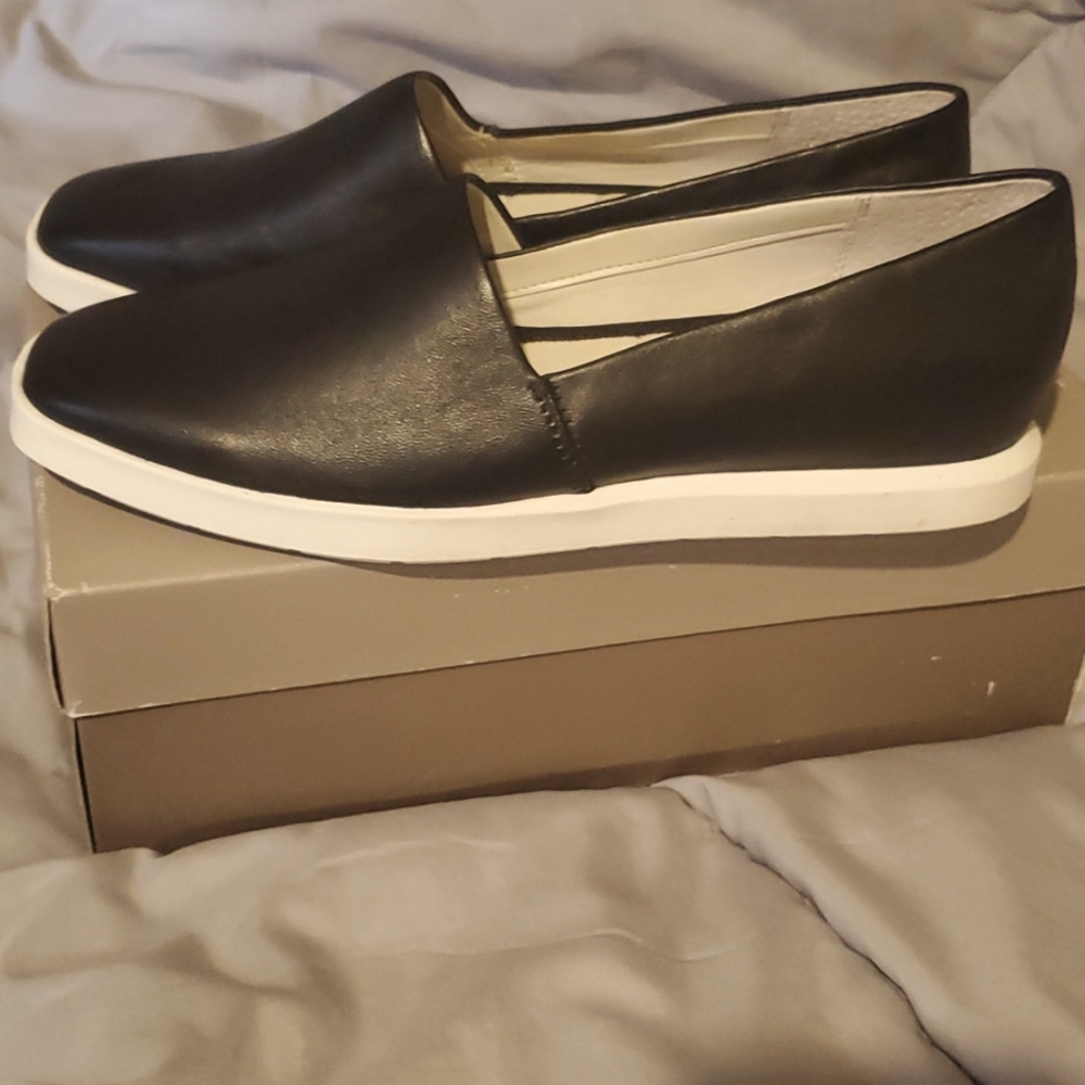 Womens black and white Franco Sarto shoes